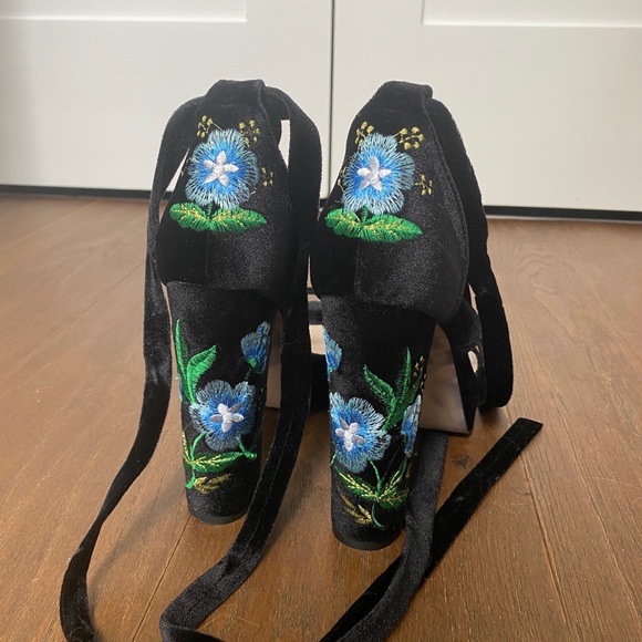 Public Desire Ilona Lace Up Platform Heels *NWOT* - Picture 7 of 11